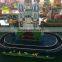 coin operated round castle train kiddie rides game kiddie ride electric toy train game machine Classical Castle Train Kids Ride