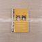 Cute Cheap Blank Spiral Notebook/Portable Small Writing Note Books For Student
