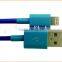 wholesale mfi certified cables colorful braid usb cable for 6 6s Plus 5 iPad Air mini