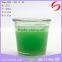 high transparency clear cheap glass candle jar or candle holder
