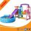 Baby play set indoor plastic slide and swing for sale