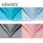 Wrinkle Resistant Microfiber Clouds Embroidered Duvet Cover Microfiber Bedding Set for Wholesale