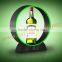 clear acrylic tabletop hot bending led wine display rack