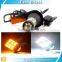 T20 4014 60smd LED Dual Color White/Amber Switchback Turn Signal Light Canbus Error Free Decoder Load Resistor W21W