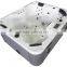 6 people use swim spa outdoor massage whirlpool bath tub