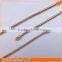 Necklace foot hand small metal chain gold silver black gunmetal color