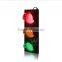 New customized metal housing 200mm mini traffic light led