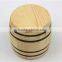 Pine wood cigar storage barrel,unfinished cigarette barrel,wooden storage barrel