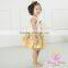 2016 New arrival baby cotton top designs birthday party dress for girls,special design wedding lace baby girl tutu dress