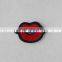 red color embroidery lip fabric number patches lace patch work in blouse neck designs 4*6cm