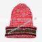 new hot product for 2014 fashion simple winter warm women acrylic beanie hat and cap