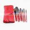 Pony hair free sample 7pcs makeup brush set