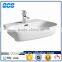 saintary ware semi recessed ceramic basin