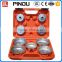 Portable 9pcs industrial oil filter wrench set for car