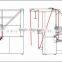 ST-DFLM double folding and lapping machine,creasing and folding machine