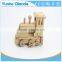 steam railway enginedcraft Kit Assemble Paint DIY 3D Puzzle Toys for Kids Adults the Best Birthday Gift