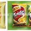 air inflation plastic bag shrimp snacks sealing machine