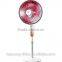 Free Stand Fan Sun Heater with Carbon Fiber Tube