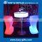 Rank TOP Bar furniture LED high bar table battery operated color changing led bar table