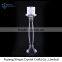 Wholsale home decorative square crystal candle holder