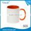 2017 New Style wholesale cheap 11OZ double color custom mug sublimation