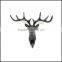 European style wall mounted antique resin wild animal head satue