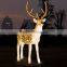 Festival outdoor IP65 light up large led acrylic reindeer