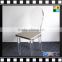 Clear acrylic modern pedicure chair cheap acrylic dining chair crystal PMMA wedding chair from china manufacturer
