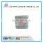 Clear Square Replacement Hand Decorated Glass Candle Holder