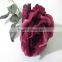 SJ20170006 purple artificial silk flower rose bud