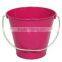 Colorful Metal Kid Buckets