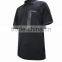 Bonded zip pocket polo shirt with placket
