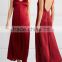 Slip-Style Sexy Nighty Silk Maxi Dresses Ladies Night Long Evening Party Wear Gown 2016 HSD5806