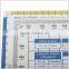 Flexible plastic square protractor, nautical square protractor plotter for pilot student training # KPP-8