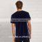 New Design Men Fashion Blouse Lightweight Round Neck Velvet Fabric Tee Shirt Blank T Shirt
