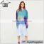 2017 OEM Spring Round Neck and Long Sleeves Oversized Tie-dye Sweat Hoodie