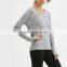 2017 Latest deisgn custom yoga fitness sports wear for women longsleeve shirts
