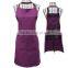 Women cooking aprons cheap purple bib aprons