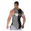 Guangzhou Shandao Wholesale Custom Cheap Striped Curved Hem sport clothes for man