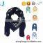 hot sale square headscarf pure cotton embroidery shawl scarf muslim hijab scarf for women