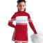 New arrival children cheerleading uniform dress for cheer dance plain design