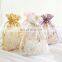 Wholesale indian large organza drawstring bags
