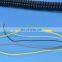 medical spiral cable/metal spring cable Low Voltage Flexible Retractable Spiral Spring Coiled Cable