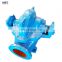 High flow low head double suction water pump