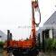 Air compressor hydraulic diesel engine water well drilling rig machine