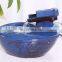 Eco-friendly Automatic Cyclic Water Ceramic Pet Bowl Cats Dogs Bowl Live Fountain