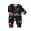 Premium Knit One Piece Baby Romper Battery Halloween Bodysuit