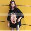 Fashion Women Hip Hop Loose US Money print Oversized t Shirt