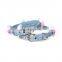 Western style denim Jean training strong small dog collars