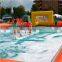 outdoor large high quality giant bouncy castle inflatable water soap football soccer playground field for rent